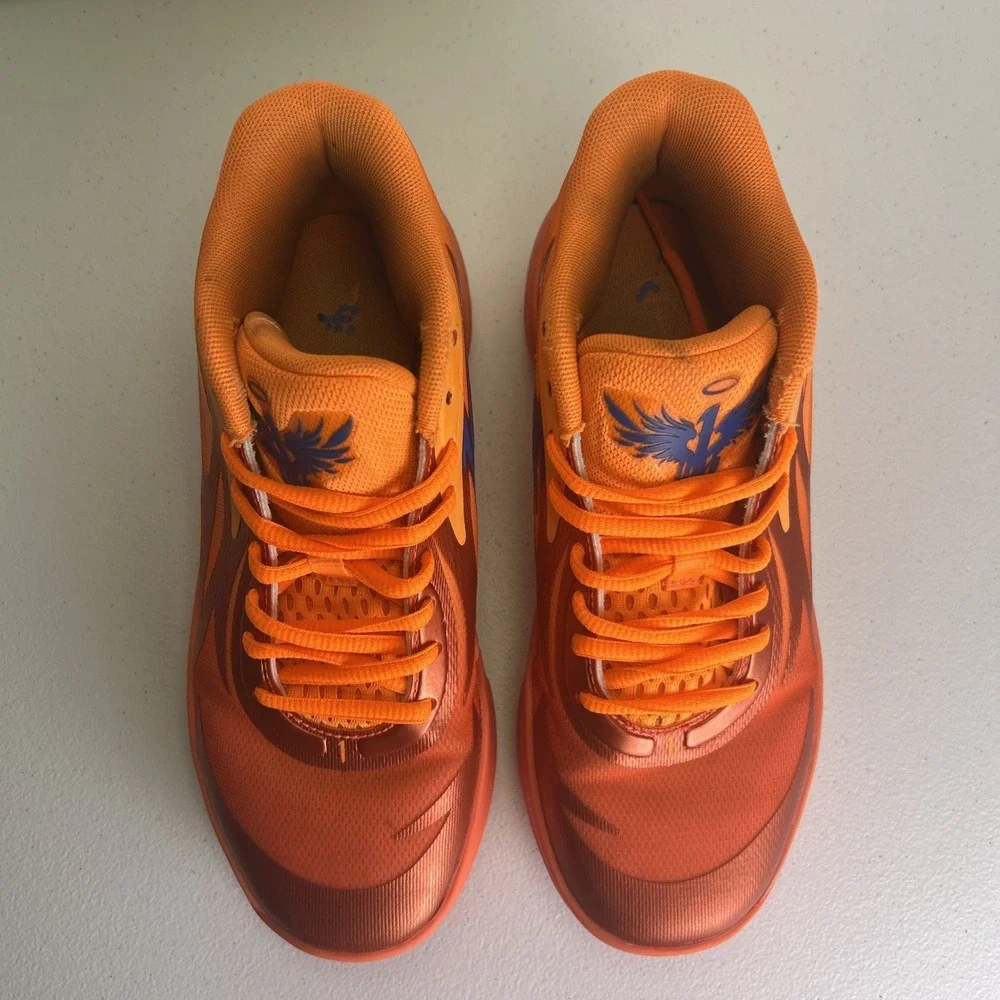 Puma MB.02 LaMelo Ball Supernova Orange Fiery Coral 377403-01 GS Size 4.5Y